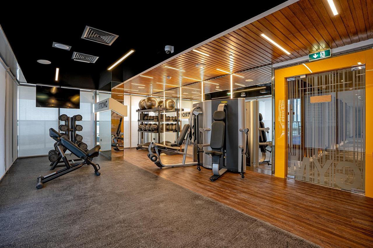 The First Collection Dubai Business Bay Hotel Exterior photo Gym interior design
