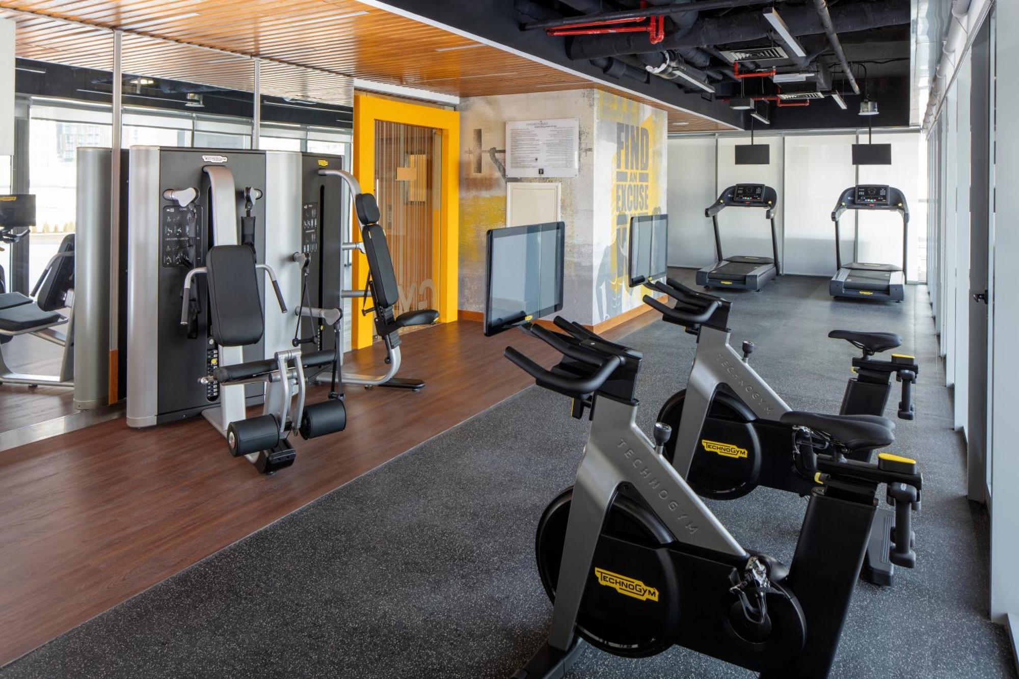 The First Collection Dubai Business Bay Hotel Exterior photo Fitness center